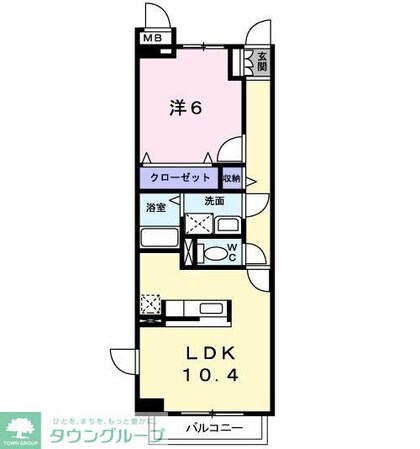 サンライズ ガーデンの物件間取画像